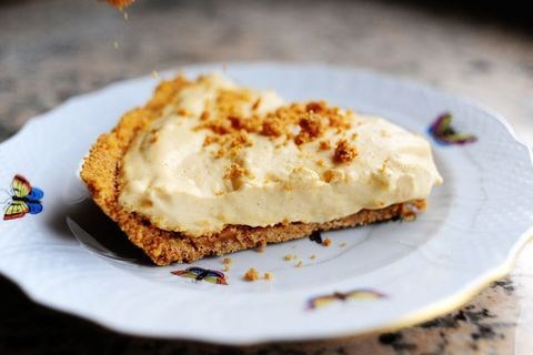 Spiced pumpkin cream pie