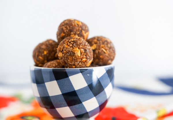 Spiced pumpkin energy balls