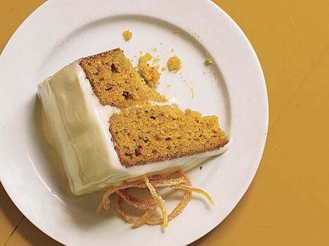 Spiced pumpkin layer cake