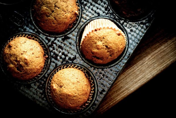 Spiced pumpkin muffins