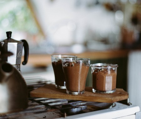 Spiced raw chocolate mousse