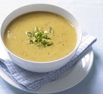 Spiced red lentil soup