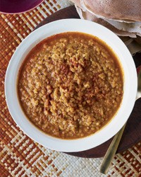 Spiced red lentils