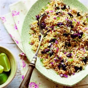 Spiced rice salad