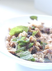 Spiced roast chicken & bread salad