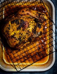 Spiced roast chicken