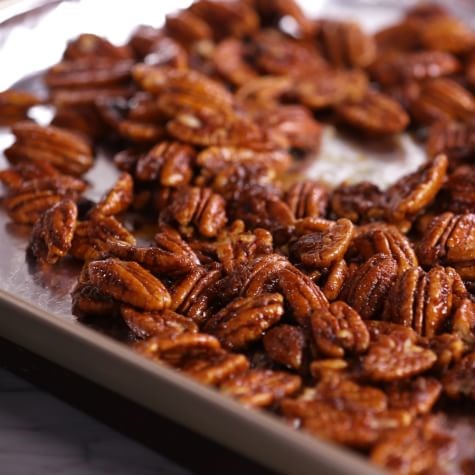 Spiced roasted nuts