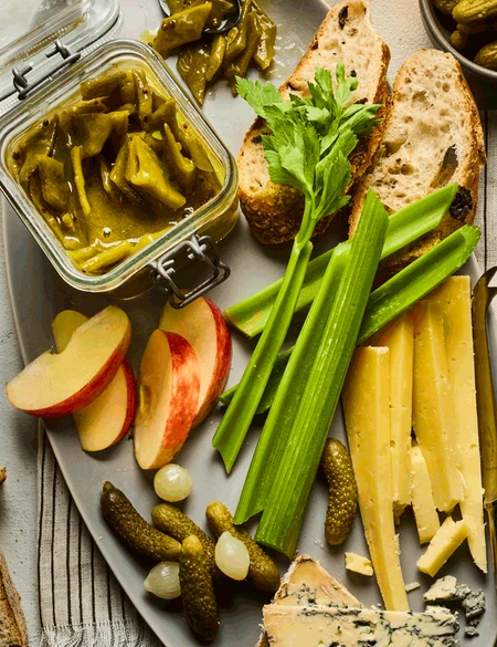 Spiced runner bean chutney