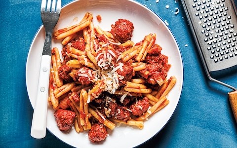 Spiced sausage and tomato ragu