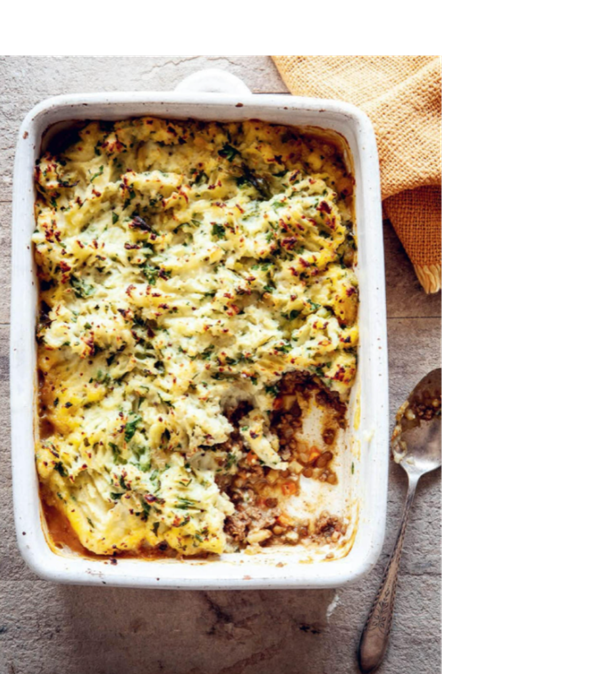 Spiced shepherd's pie