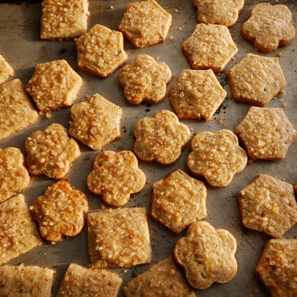 Spiced shortbreads