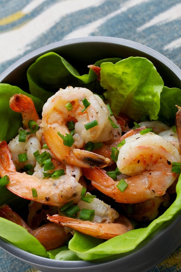 Spiced skillet shrimp