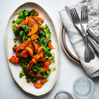 Spiced squash and clementine winter salad
