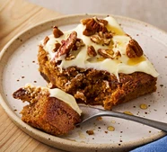 Spiced squash, maple & pecan traybake