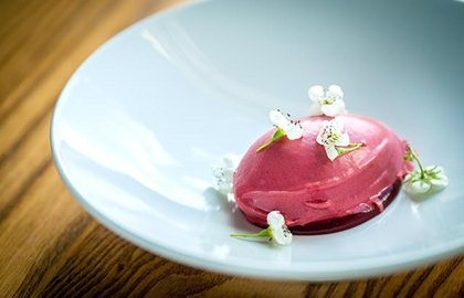 Spiced Sweet Eve strawberry sorbet