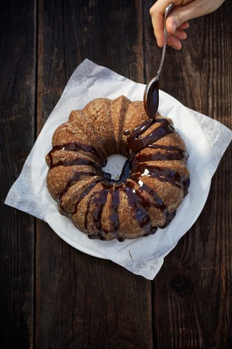 Spiced sweet potato bundt cake