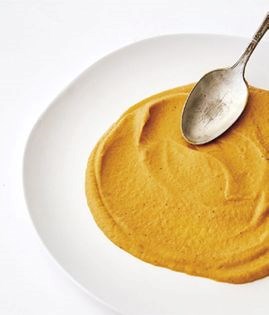 Spiced sweet potato puree