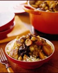 Spiced turkey tagine with prunes