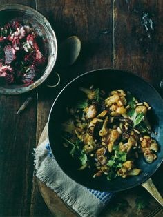 Spiced vegetable polenta
