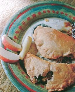 Spiced venison pasties