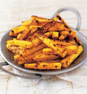 Spiced yam fingers