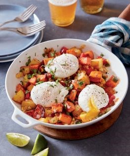 Spicy all-veggie hash