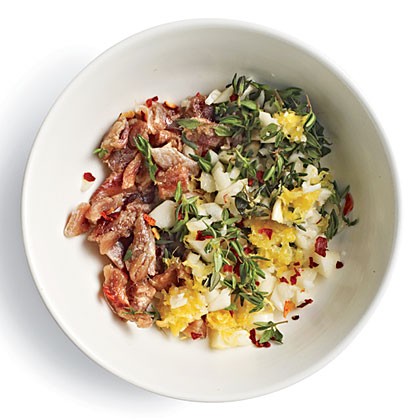 Spicy anchovy broccoli