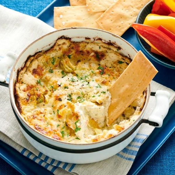 Spicy artichoke and Parmesan dip