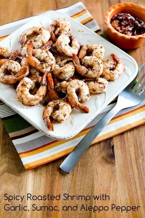 Spicy baked shrimp with garlic