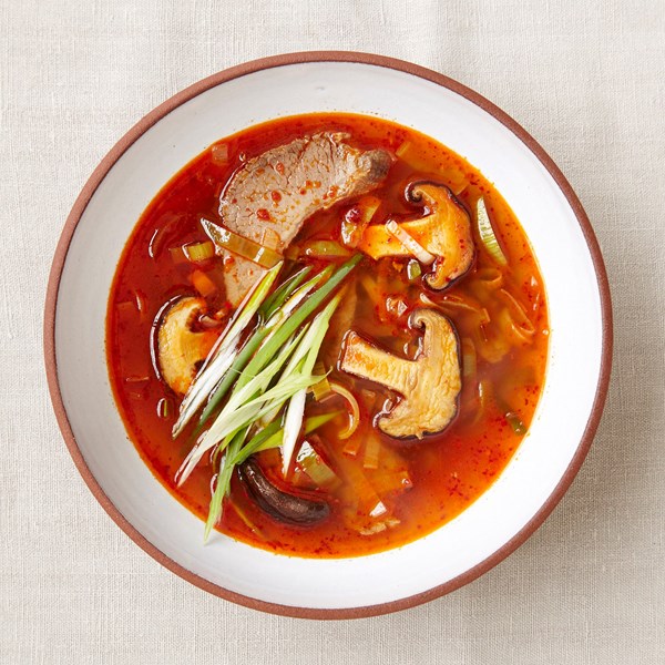 Spicy beef and vegetable stew