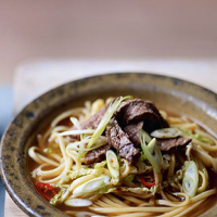 Spicy beef ramen
