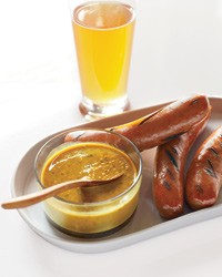 Spicy beer mustard