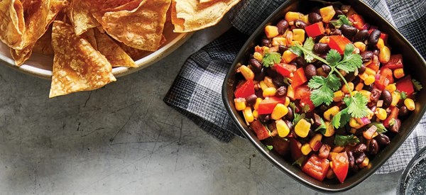 Spicy black bean salsa 