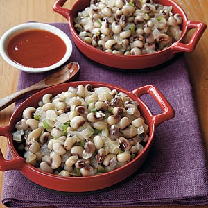 Spicy black-eyed peas