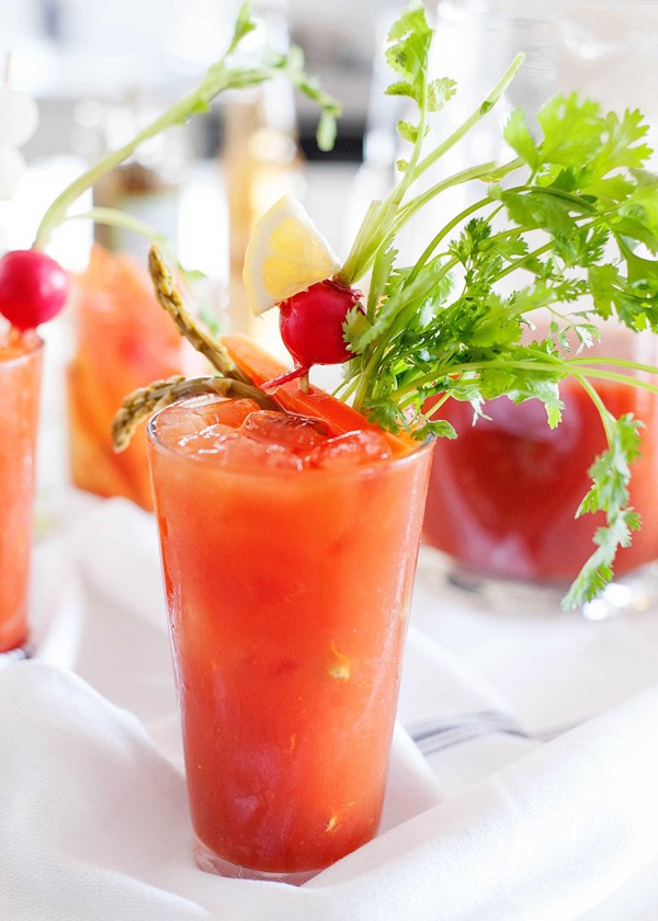 Spicy Bloody Maria cocktail