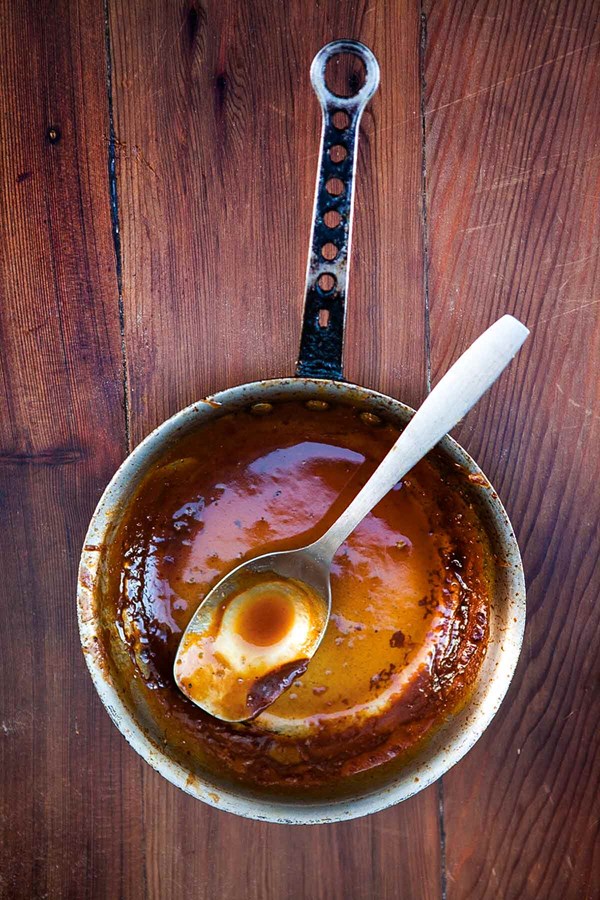 Spicy bourbon barbecue sauce