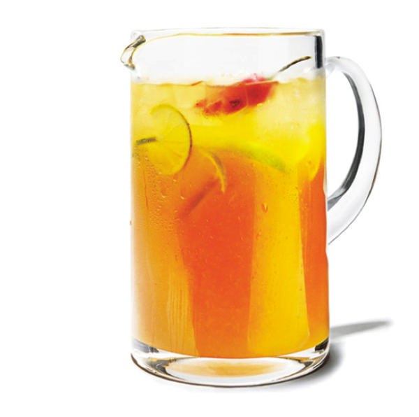 Spicy bourbon-citrus cocktail