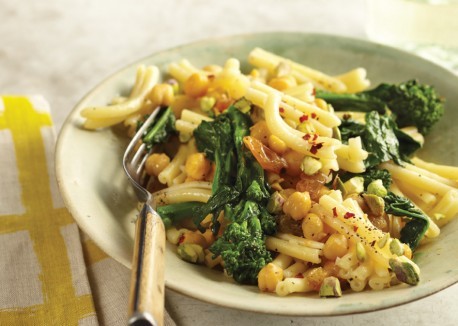 Spicy broccoli raab and gemelli