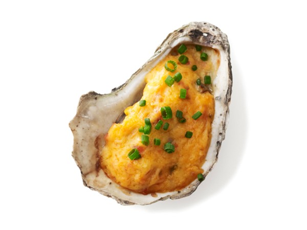Spicy broiled oysters