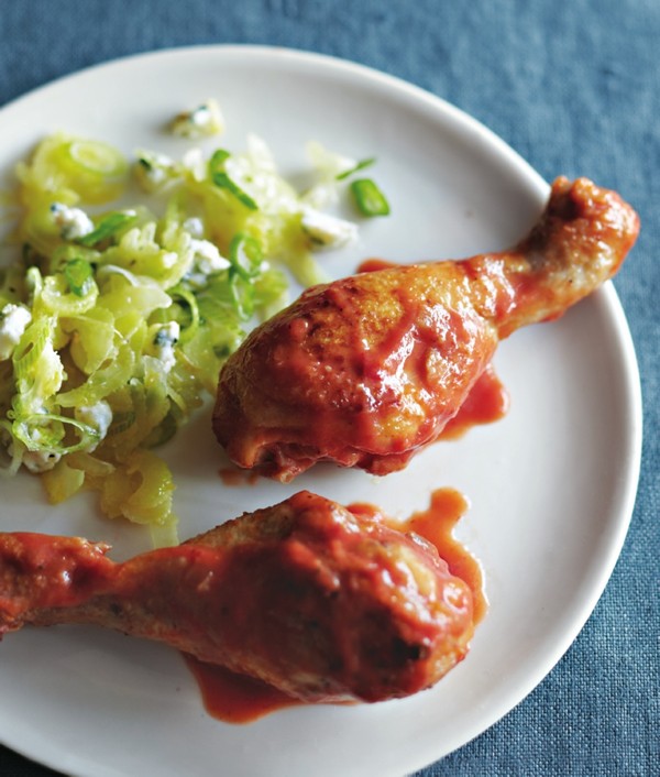 Spicy Buffalo-style chicken