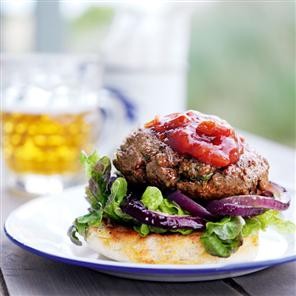 Spicy burgers