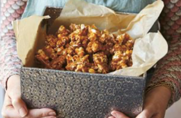 Spicy butter caramel popcorn