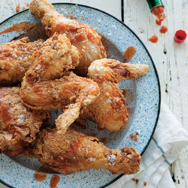 Spicy buttermilk fried chicken