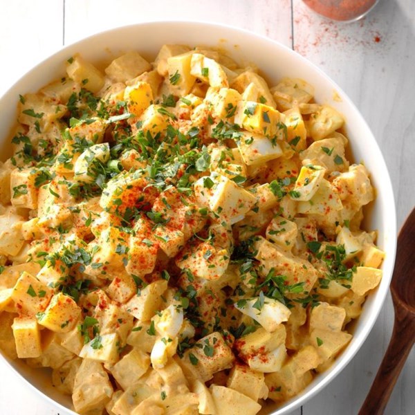 Spicy Cajun potato salad
