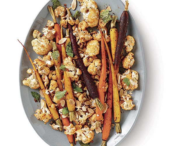 Spicy cauliflower and carrots