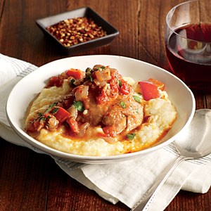 Spicy chicken cacciatore