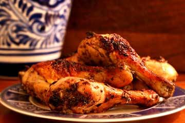 Spicy chicken drumsticks