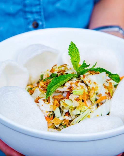 Spicy chicken salad