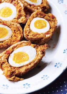 Spicy chickpea egg