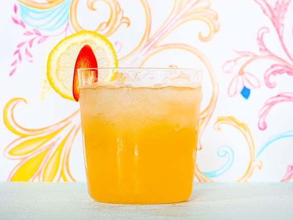 Spicy chile lemonade